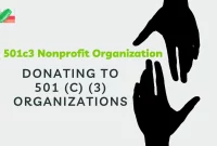 501c3 Nonprofit Organization - Donating to 501 (c) (3) Organizations