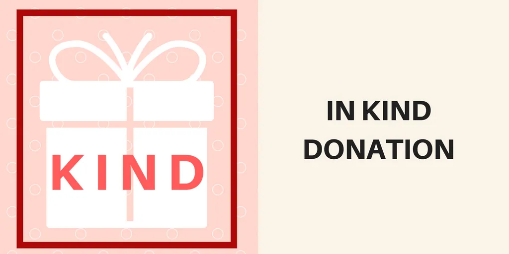 what are examples of in kind donations - in kind donation request