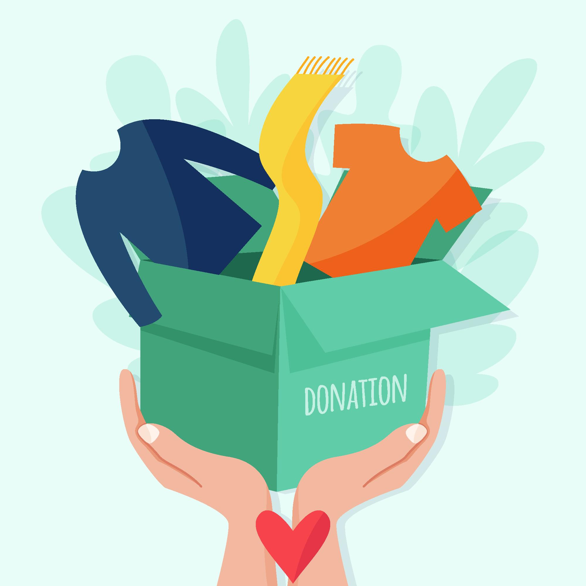 Benefits of a Donation Box at School | Giving School Supplies to Students.