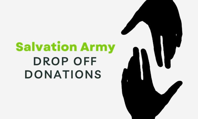 Salvation Army Drop off Donations Near You By United Donations Help