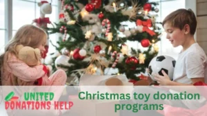 Christmas toy donation programs