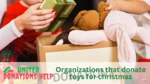 Organizations that donate toys for christmas