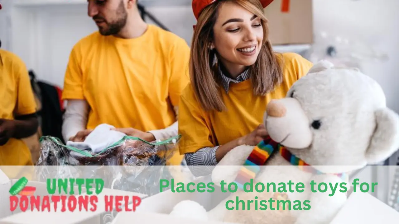 Places to donate toys for christmas