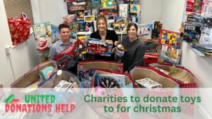 Charities to donate toys to for christmas