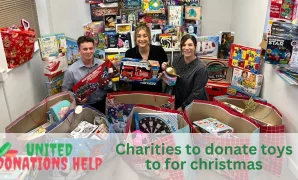 Charities to donate toys to for christmas