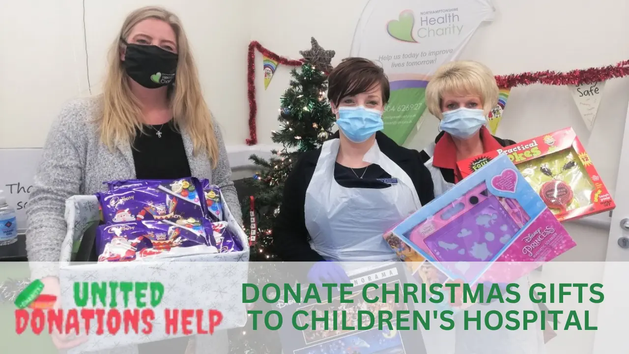 donate christmas gifts to children's hospital