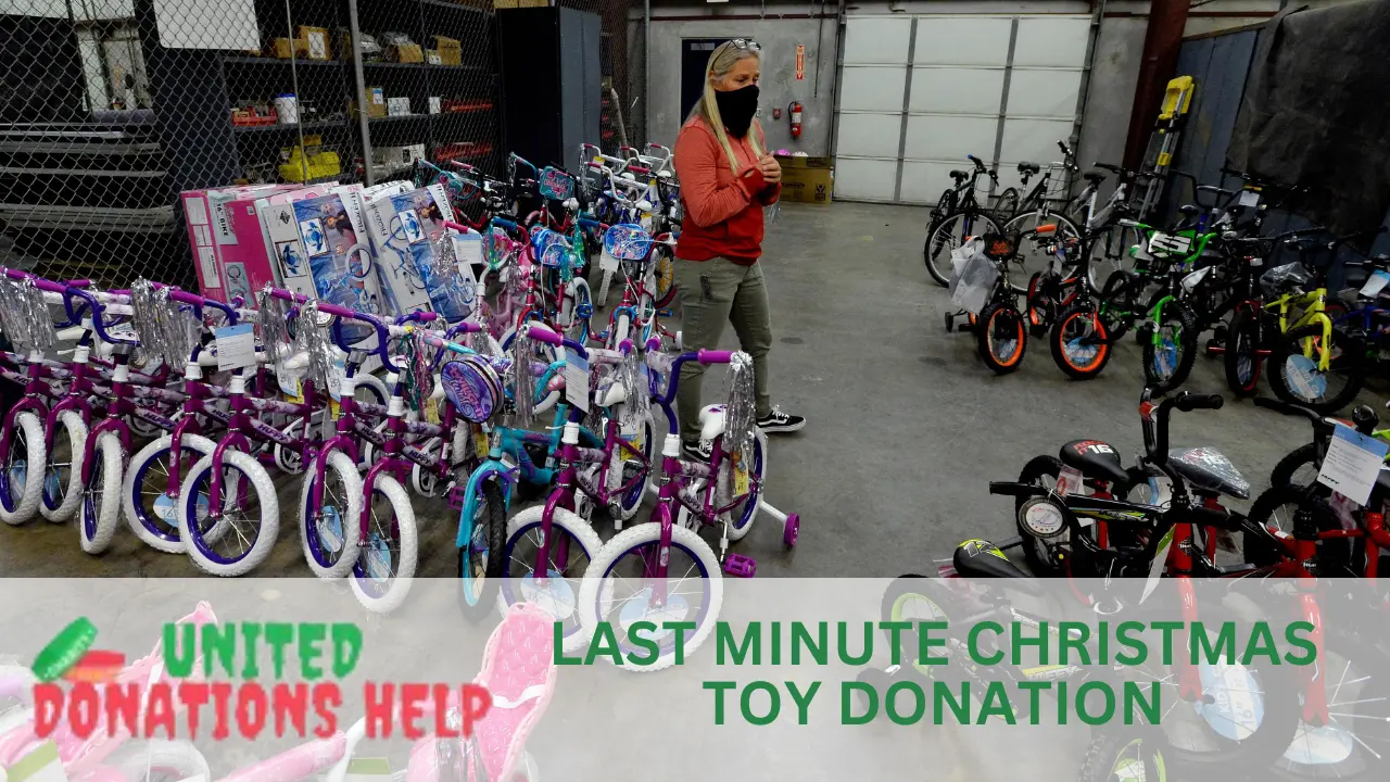 last minute christmas toy donation
