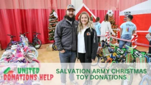 salvation army christmas toy donations