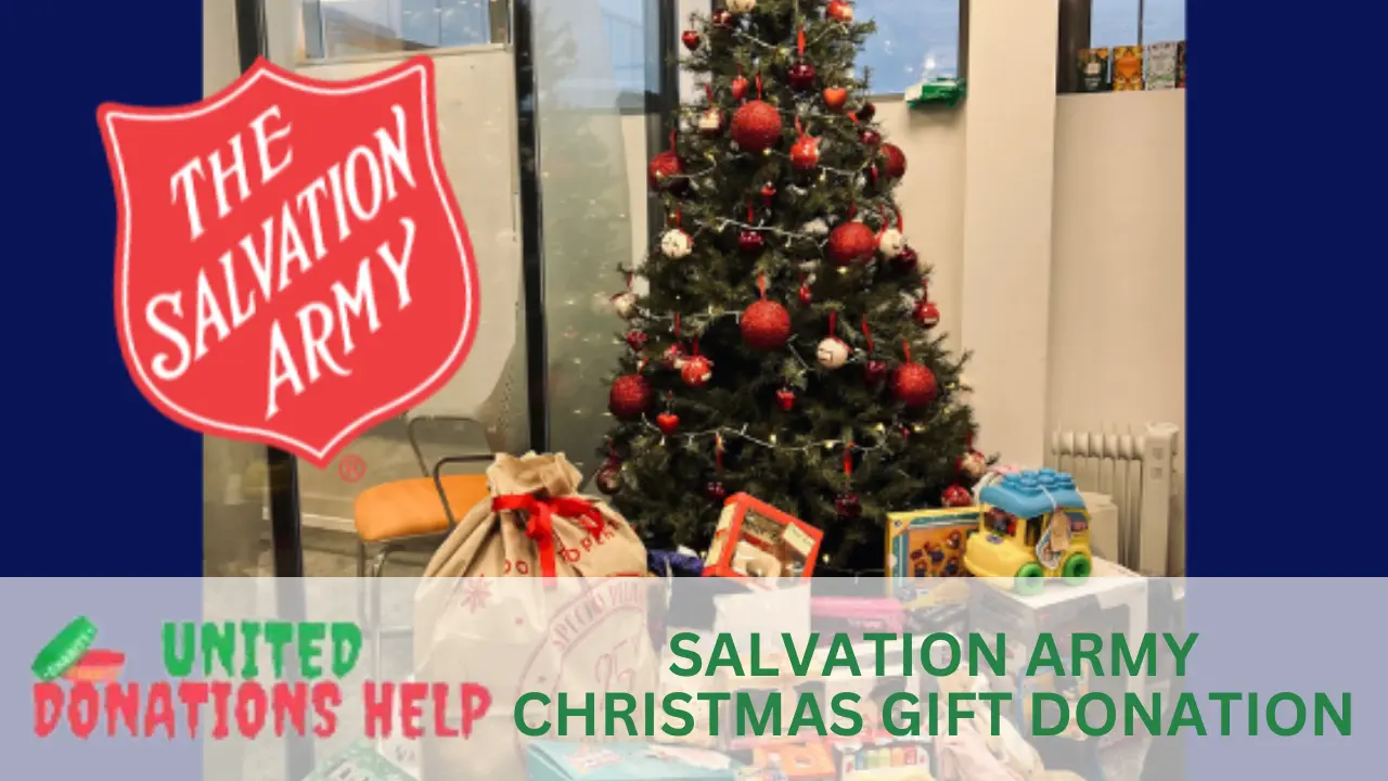 salvation army christmas gift donation
