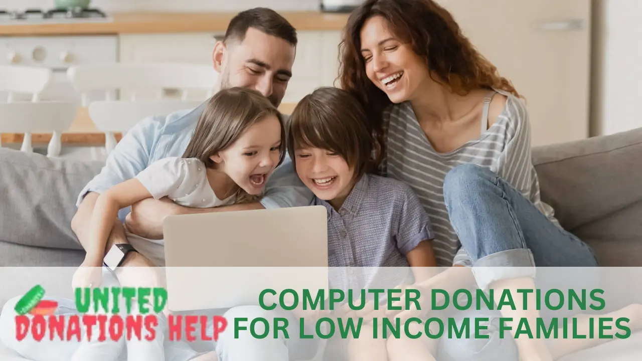 computer donations for low income families