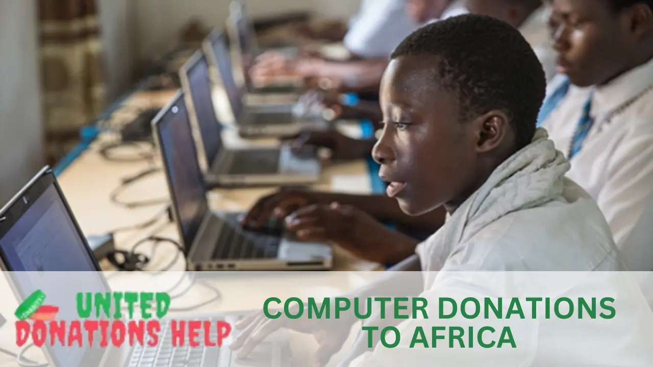 computer donations to africa