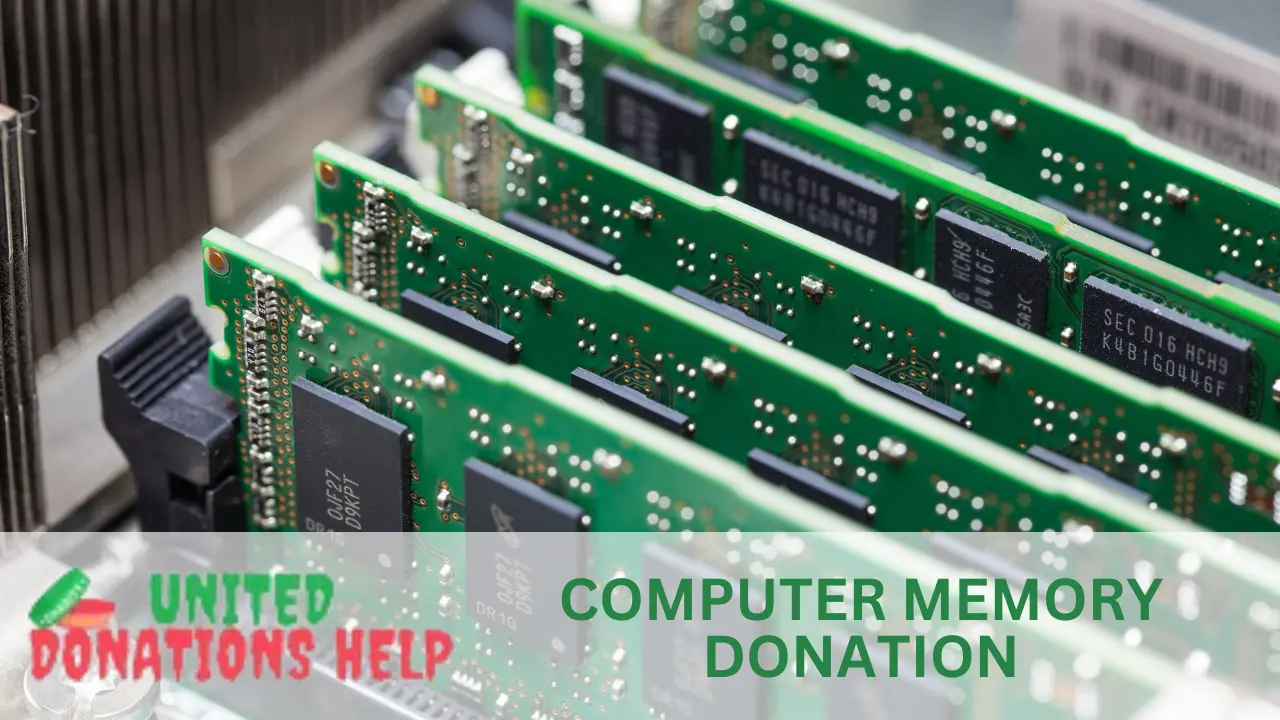 computer memory donation