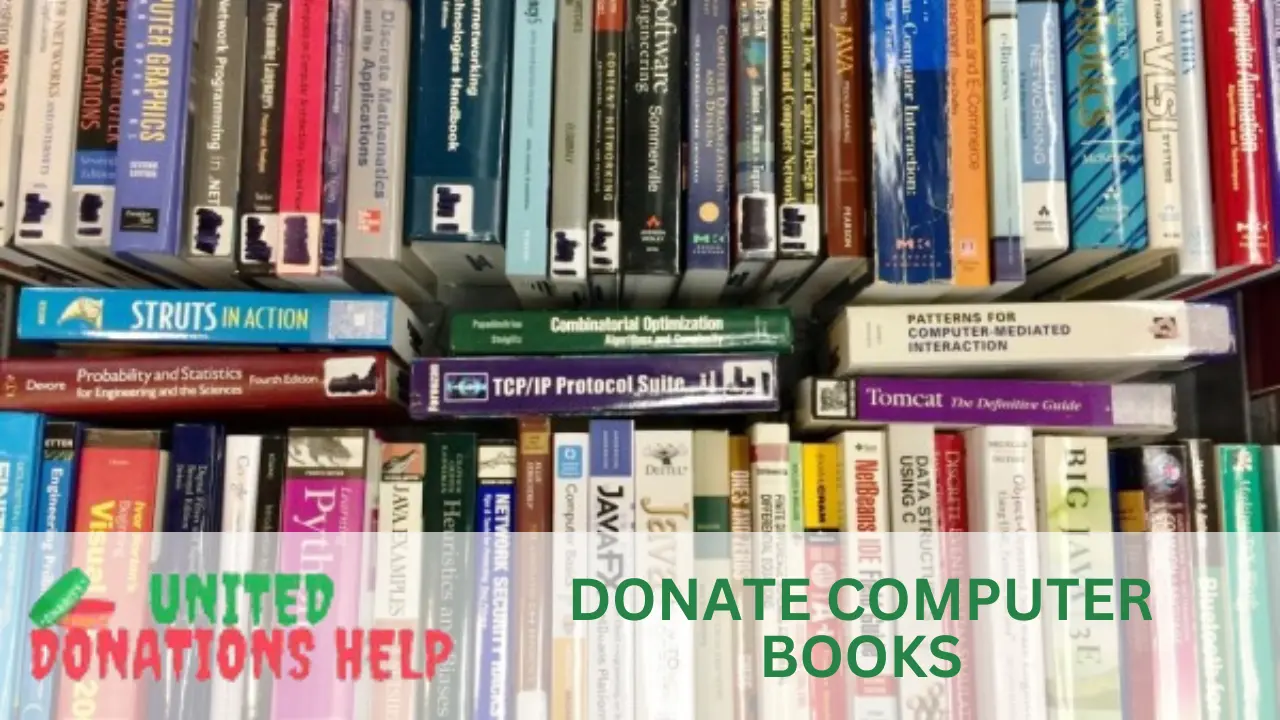 donate computer books
