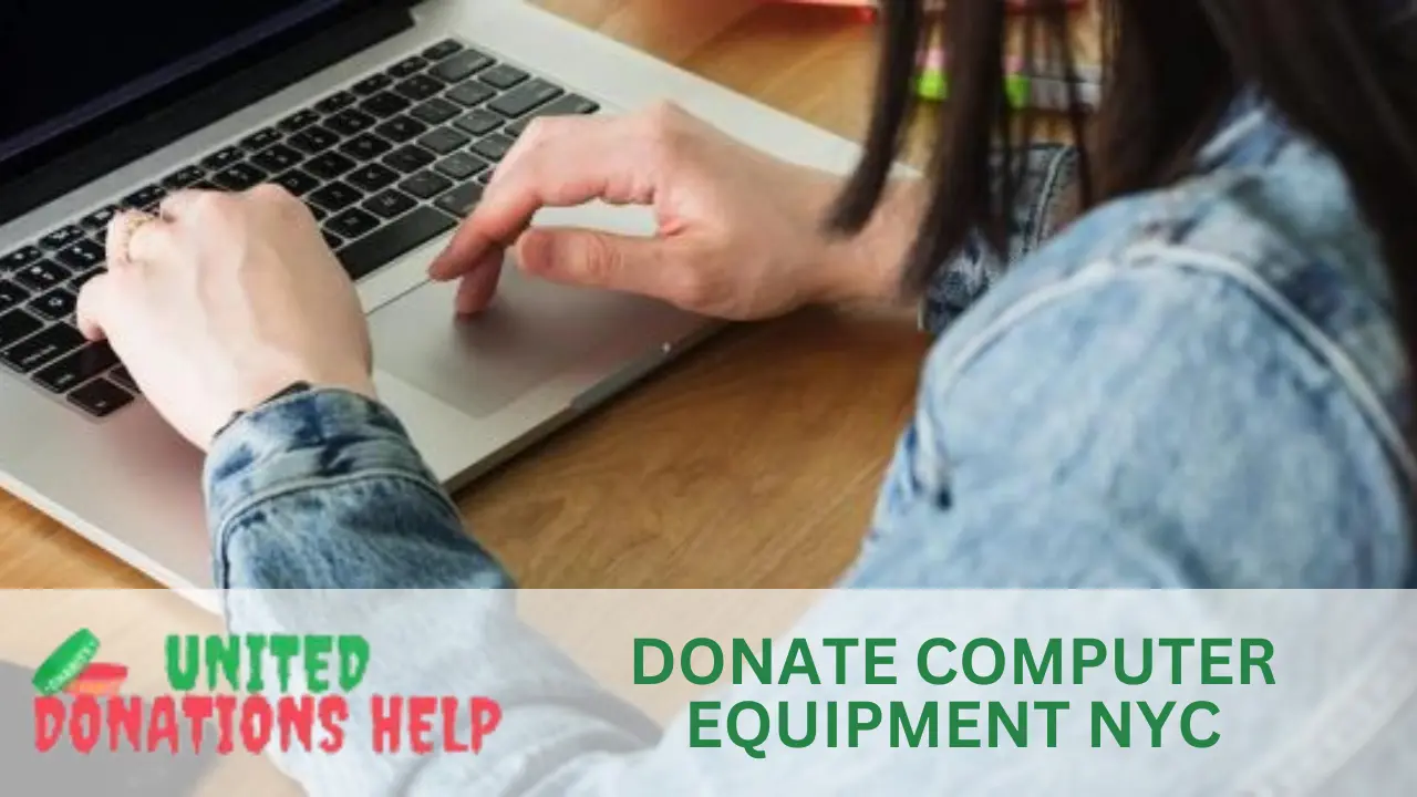 donate computer equipment nyc