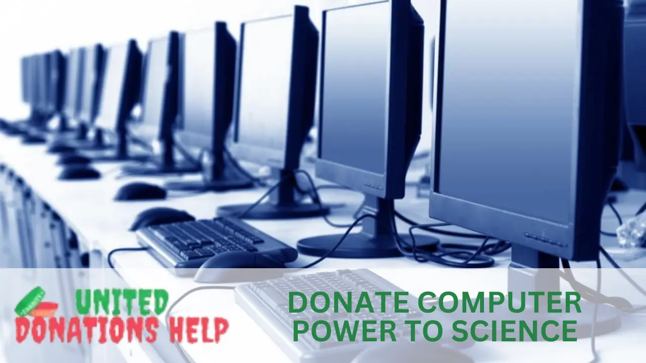 donate computer power to science