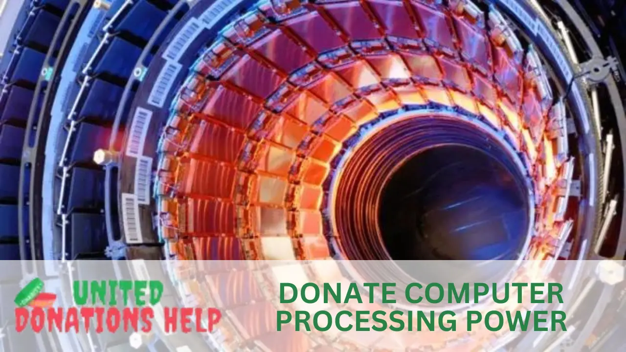 donate computer processing power