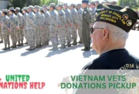 Vietnam vets donations pickup