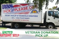 veteran donation pick up