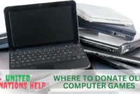 where to donate old computer games
