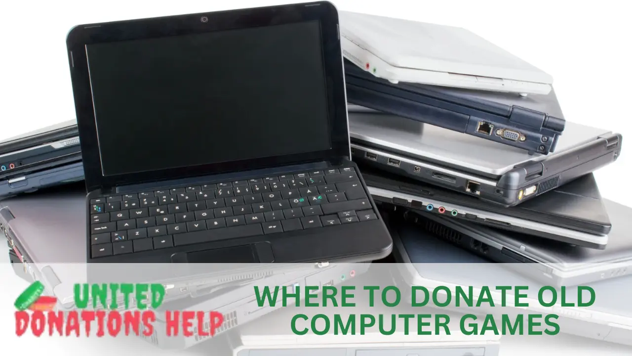 where to donate old computer games